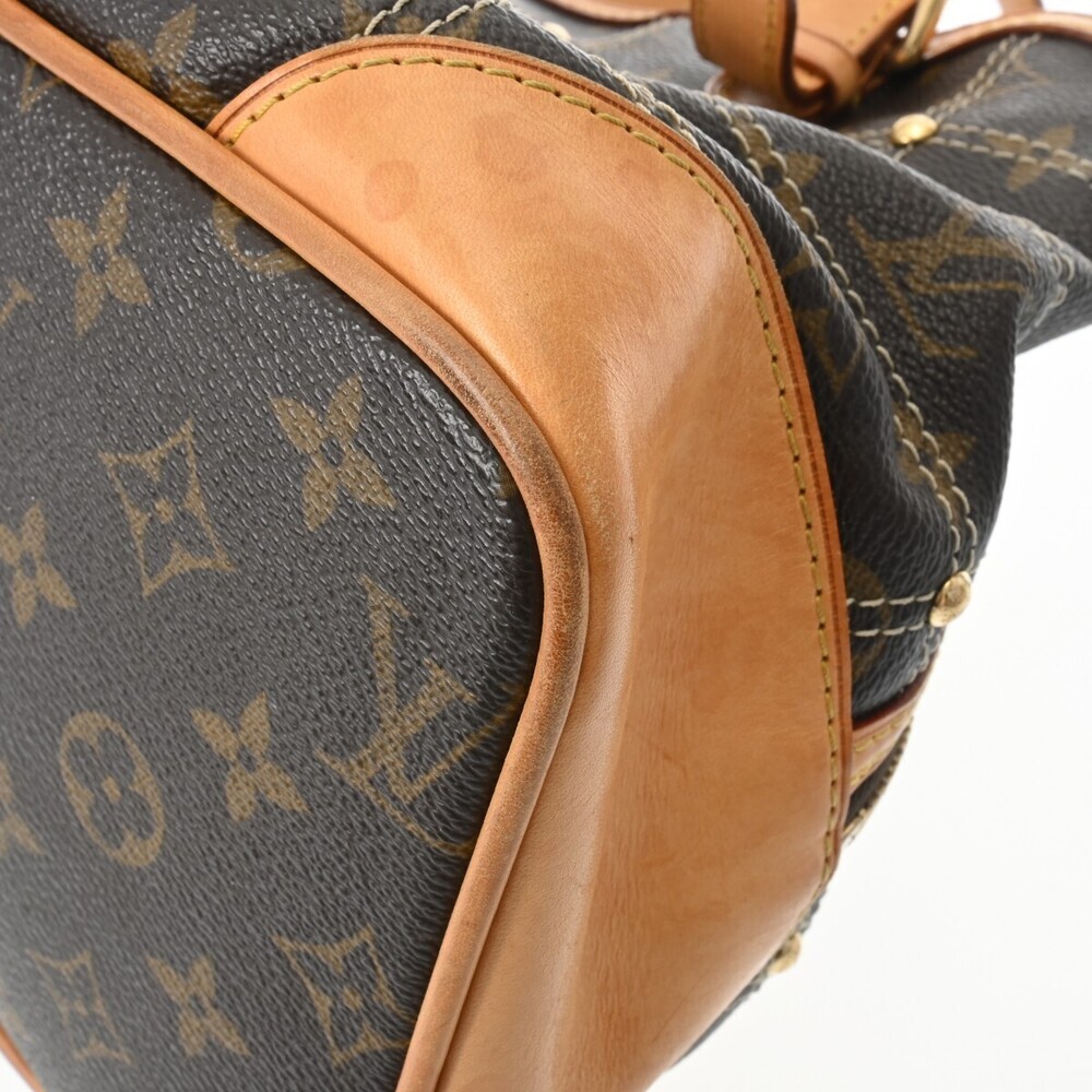 Louis Vuitton Monogram Rivet Brown Canvas Handbag - Picture 6 of 12